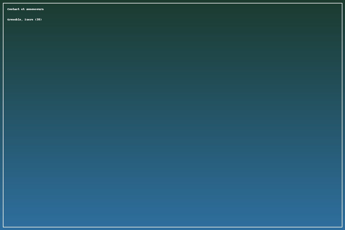 Grenoble et alentours, illustration : Contact et annonceurs